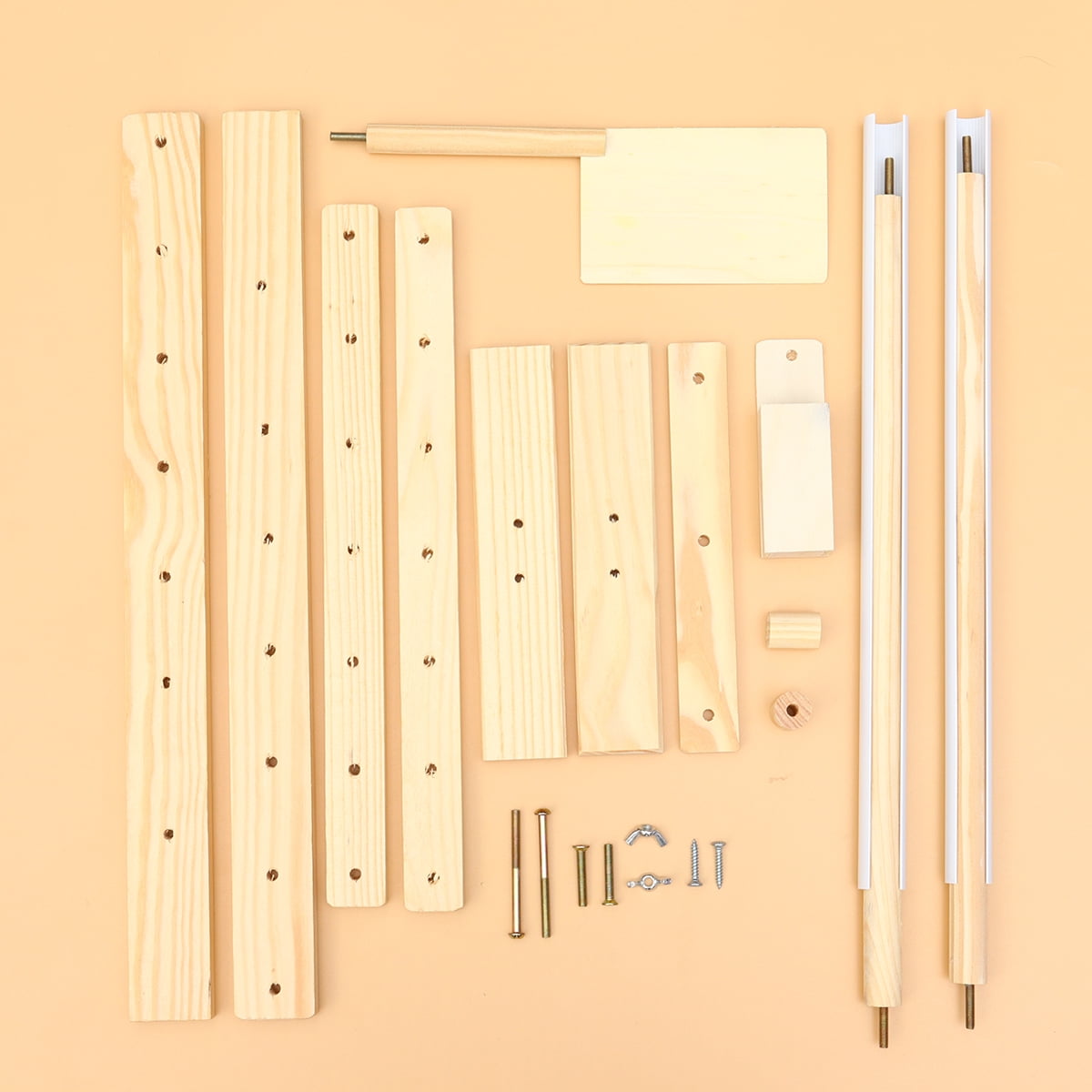 1pc Cross Stitch Holder Frame Solid Wooden Cross Stitch Rack Adjustable