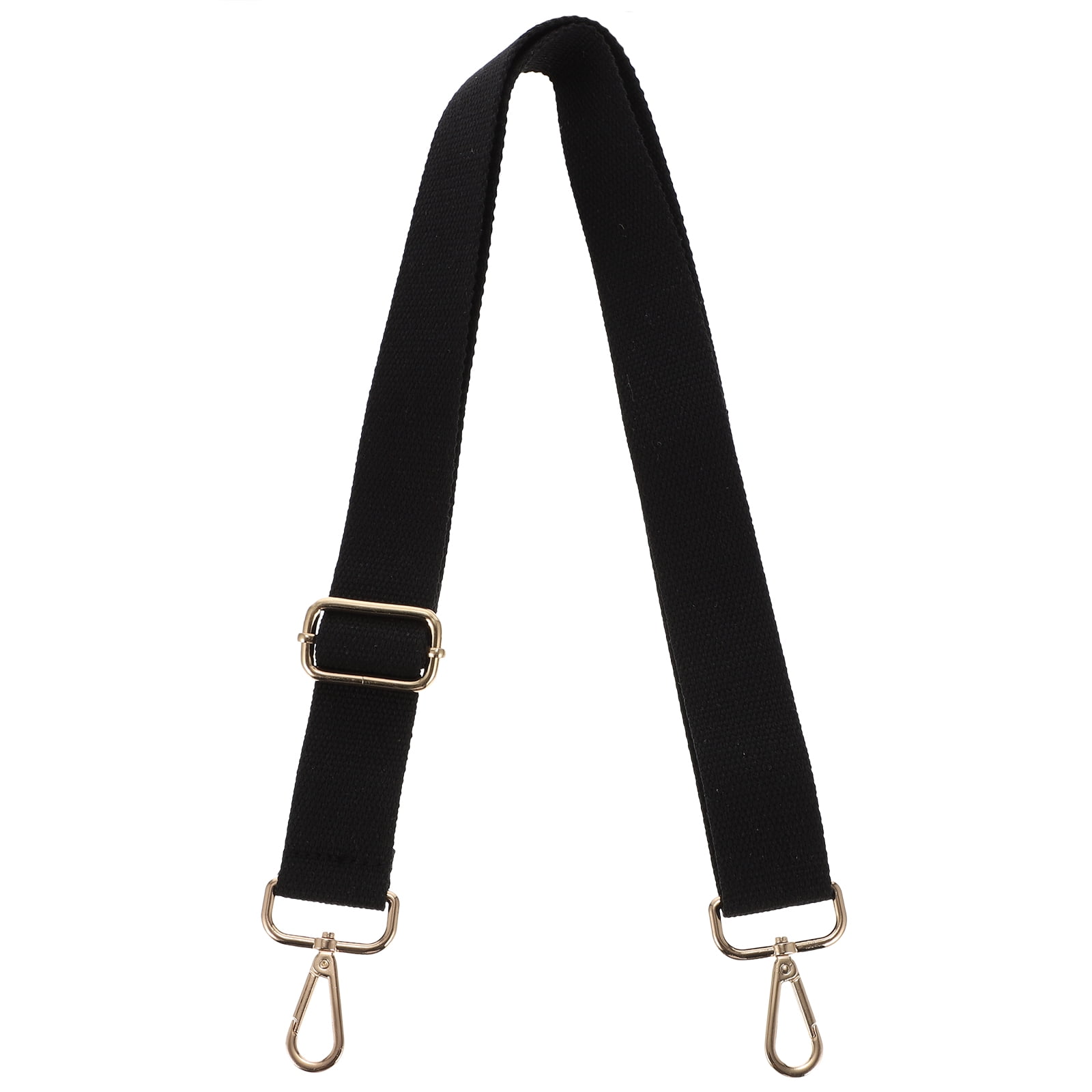 Hemoton Faux Leather Adjustable Shoulder Bag Handbag Handle Crossbody Bag Purse Wallet Strap Replacement (Black), Adult Unisex, Size: As The