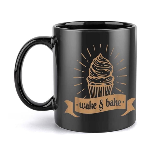 1pc Cupcake Mug 11 Ounce Holiday Birthday Christmas Summer