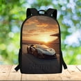 thumbnail image 1 of 1pc Custom Name Personalized Backpack Luxury Sports car design Backpack with Personalization, Large 17Inch Laptop Bag, Lightweight Daypack for , Travel, Work, Birthday/Christmas Gifts for Me, 1 of 7