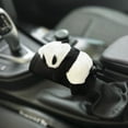 thumbnail image 1 of 1pc Cute Cartoon Panda Car Gear Shift Cover Soft Plush Auto Shifter Hand Brake Case Toy Bear Car Accessories Interior Decoration, 1 of 10
