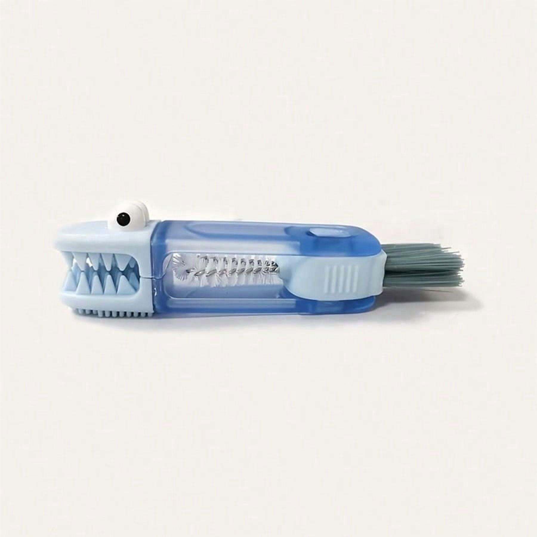 1pc Cute Crocodile 3-In-1 Cup Brush - Multifunctional Kitchen Cleaning ...