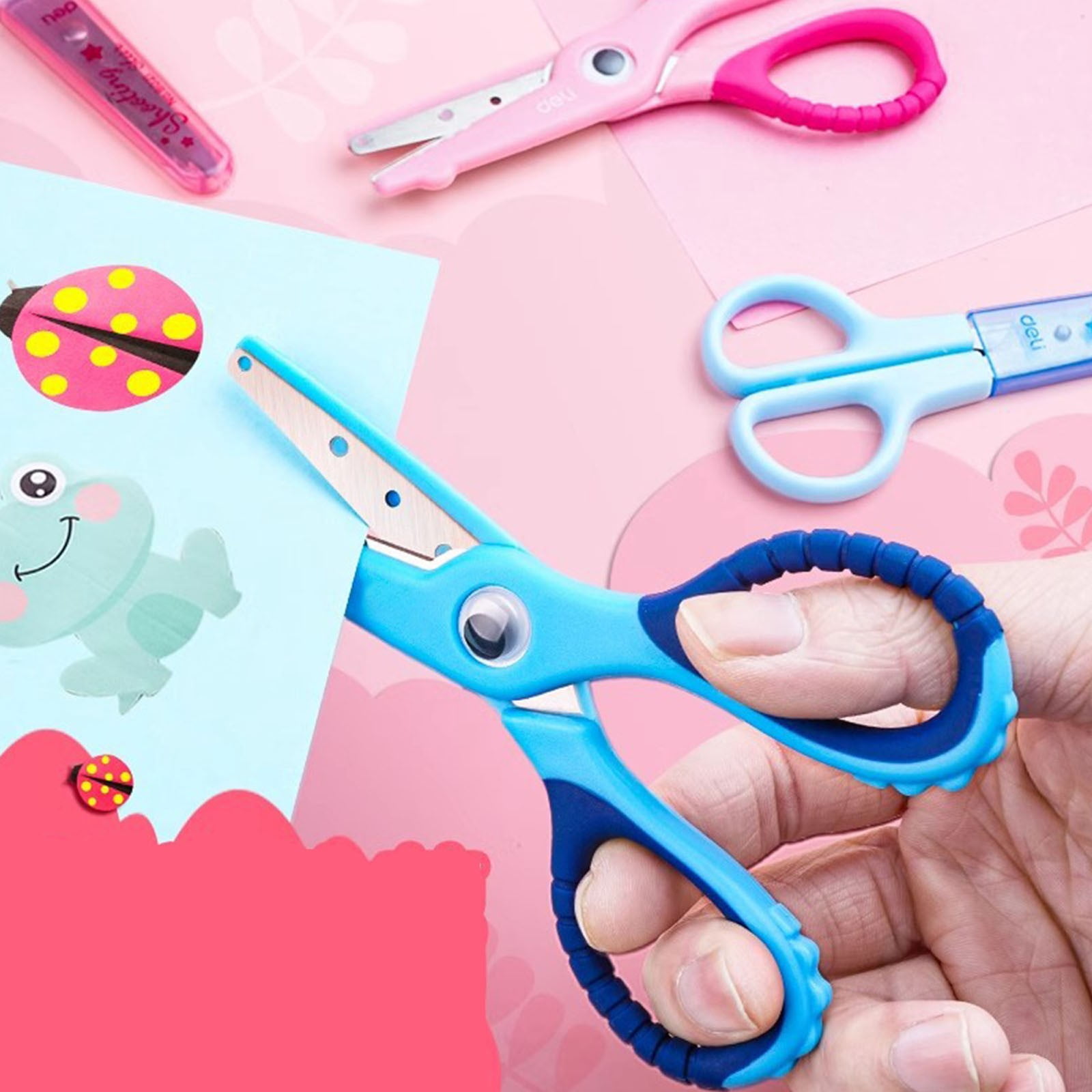 1pc Cute Crocodile Teeth Stainless Steel Scissor, All Purpose Scissor ...