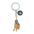 1pc Cute Pet Dog Alloy Keychain Hanging Cute Dog Keychain Accessories