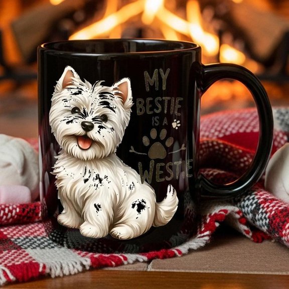 1pc Cute White Kitten Coffee Mug Ceramic Lovers Cup with Face Design 11oz Tea Cocoa Cup Ideal Birthday Christmas Owners Hand Wash Only Compatible with