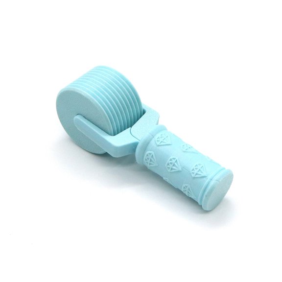 1pc Cyan Size: 11*4*4cm Diamond Handle Roller 3D Printed Diamond Roller Tool