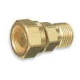 thumbnail image 1 of 1pc Cylinder To Regulator Acetylene Adaptors CGA-200 CGA-300 CGA-510 CGA-520 Brass Acetylene Regulator Adapter, 1 of 4