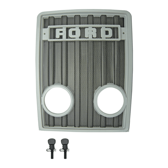 1pc D5NN8200C Grille Kit w/ Headlight Holes For Ford Tractors 2600, 3600, 4600+