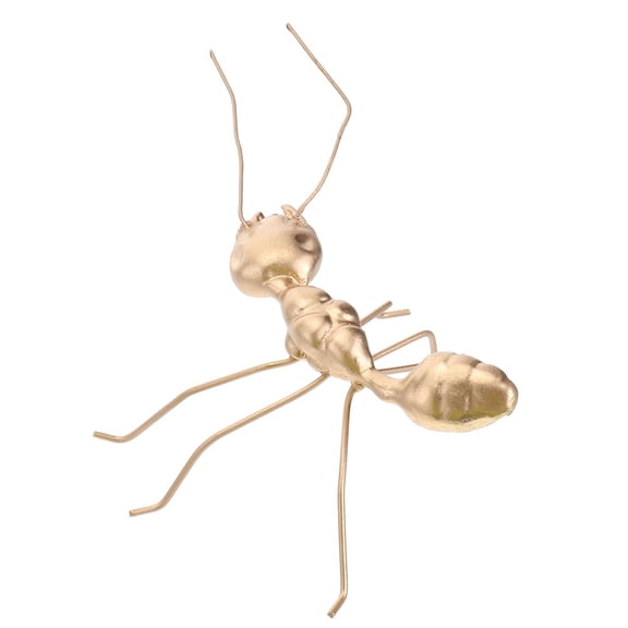 1pc Decorative Ant-shape Desktop Ant Ornament Creative Metal Ant Decoration