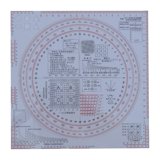 1pc Density calculator map measuring ruler terrain comprehensive map ...