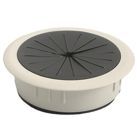 1pc Desktop Socket Wire Hole Cover Exit Threading Box Cover Cable Passing Box Spare Parts For Office Table Cable Organizers