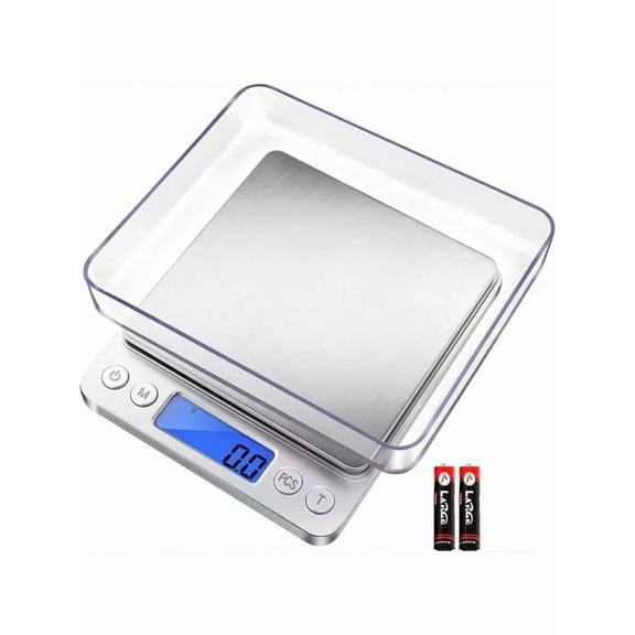1pc Digital Food Scale For Kitchen, Weight In Grams And Ounces With Unit Conversion, High Precision Electronic Scale, Essential For Apartment, College Dorm, Back To School Supplies