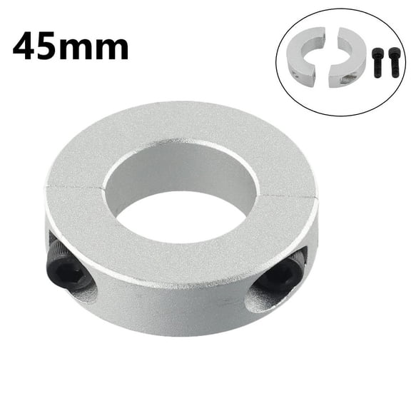 1pc Double Split Shaft Clamp Collar Secure Stabilize 45mm Shafts