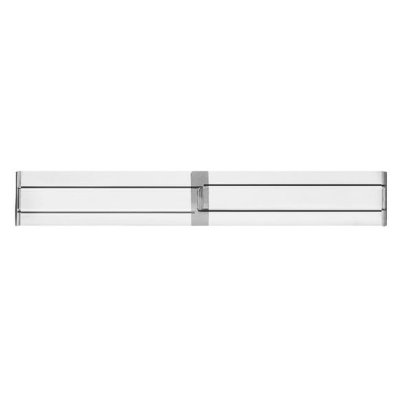 1pc Drawer Sorting Divider Drawer Storage Flexible Divider Board for Home (Transparent)