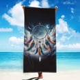thumbnail image 1 of 1pc Dream Catcher Printed Beach Towel Multipurpose Summer Bath Towel For Travel, Beach, Pool, Yoga, Camping - Perfect Gift For Birthday, Christmas, Mother'S Day, Father'S Day,29X58inch, 1 of 8