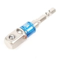 thumbnail image 1 of 1pc Drill Socket Adapter Driver with Hex Shank Extension Bar 1/4 3/8 1/2, 1 of 4