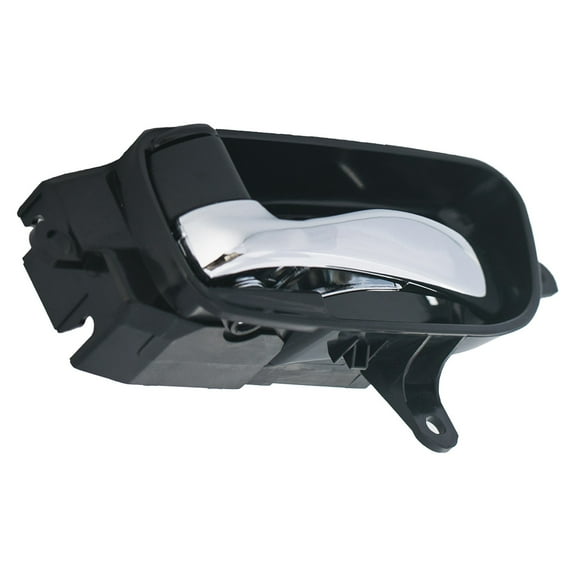 1pc Driver Left Side (Front or Rear) Black Base Chrome Lever Interior Door Handle Compatible With Nissan 13-18 Altima 4-Door Sedan 13-20 Pathfinder 15 Armada 15-20 Titan/Titan XD/Murano