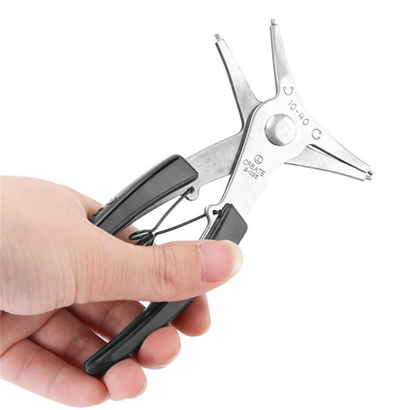 1pc Dual purpose Circlip Pliers Removing Reassembling Tool for Internal and External Snap Ring