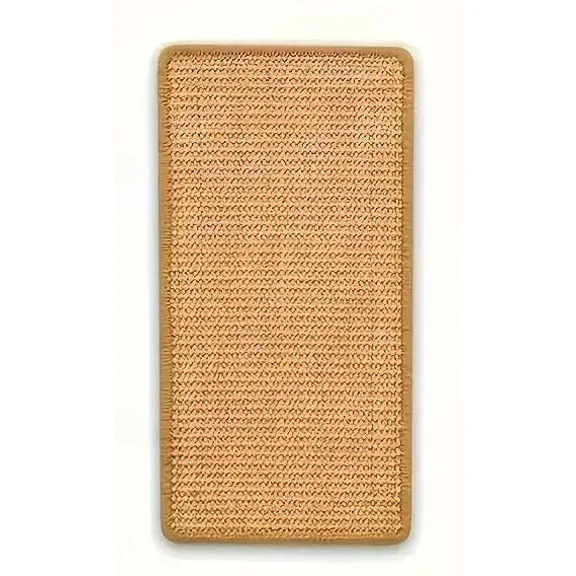 1pc Durable Hemp Rope Cat and Rabbit Scratching Board - No Mess Sofa Safety Design,Magic Invisible Adhesive,Multi-layer Exercise