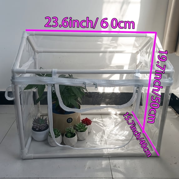 Portable Mini Greenhouse For Succulents Outdoors