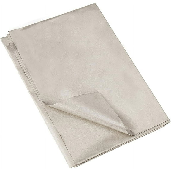 1pc EMF Protection Fabric Faraday Fabric EMI RF & RFID Shielding Nickel Copper Fabric Gray 110x101x0.01cm