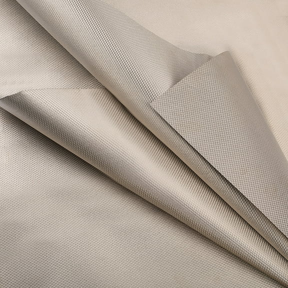 1pc EMF Protection Fabric Faraday Fabric EMI RF & RFID Shielding Nickel Copper Fabric Light Grey 500x1100x0.1mm