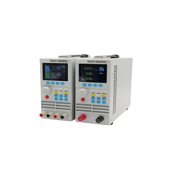 1pc ET5410 ET5420 DC Electronic Load Tester, 400W Battery Capacitor Tester Single/Dual Channel Programmable DC LOAD 150V/500W 40A ,Efficient Heat Dissipation