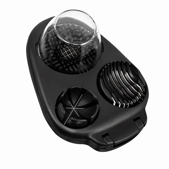 1pc Egg Slicer Cutter Crusher Fancy Egg Cutter Three-In-One Egg Slicer Egg Cutting Tool