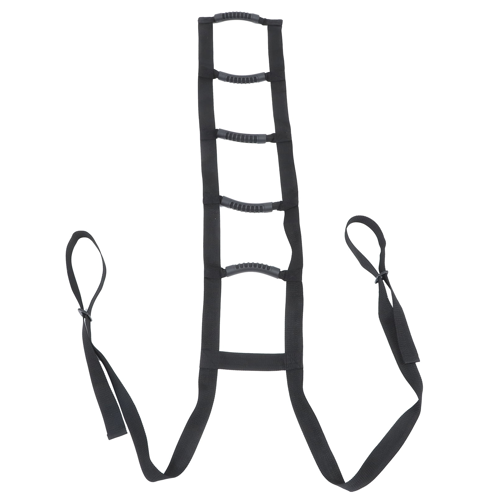 1pc Elderly Wake up Aids Wake up Assist Belt Bed Ladder Assist Strap (Black)