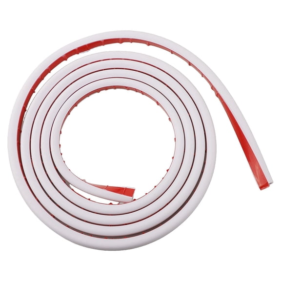 1pc Electric Cables Trunking 3meter Semi-circular Side Opening Trunking Self-adhesive Wire Trunking For Network Cables