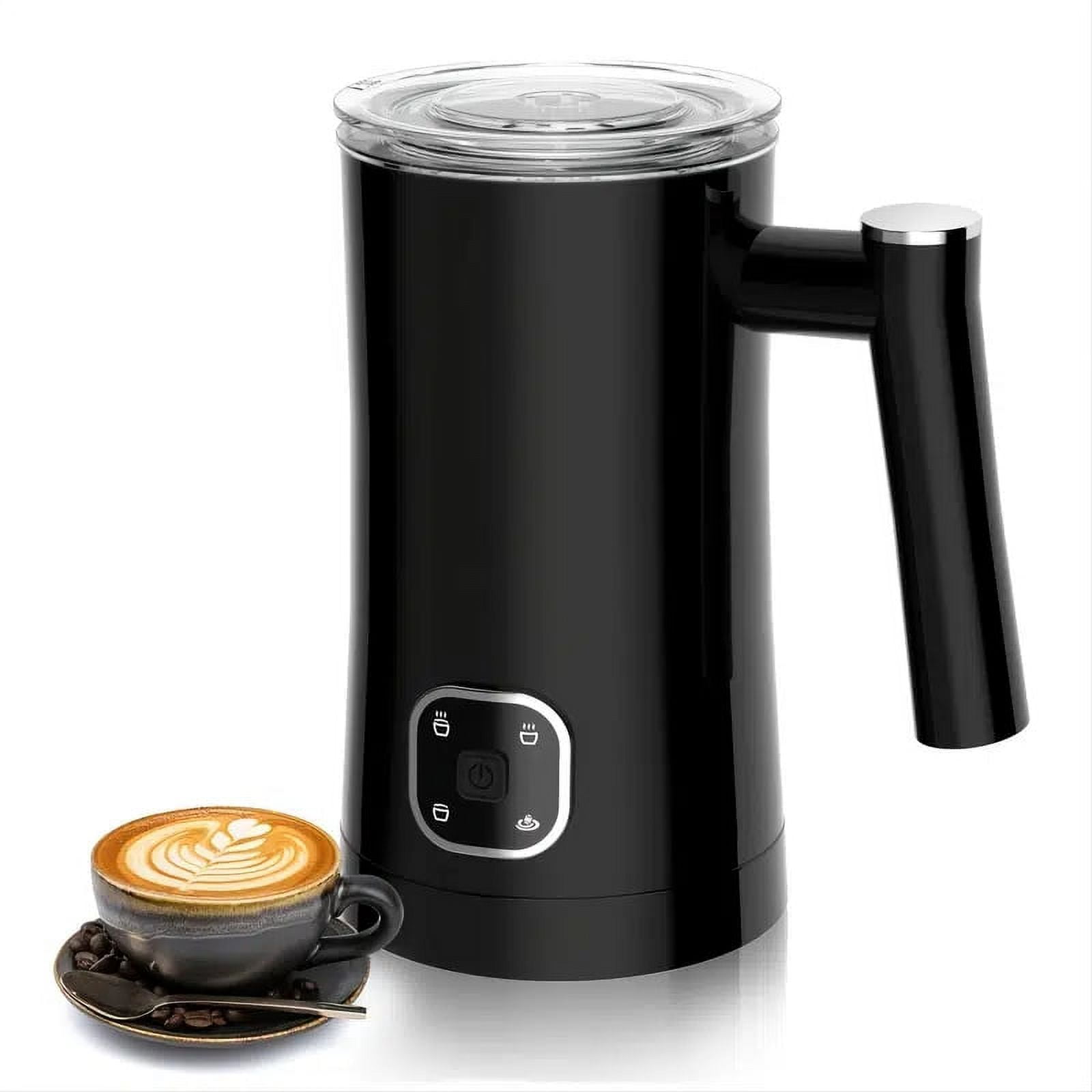 SL4U Milk Frother, 4-in-1 Electric Hot & Cold Foam Maker and Milk Foamer  for Coffee