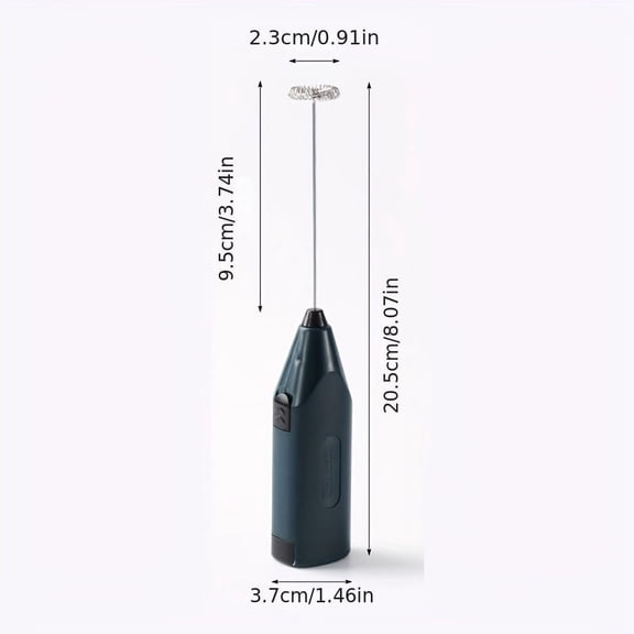 1pc, Electric Milk Frother, Electric Coffee Blender, Frother, Handheld Eggbeater, Foam Maker, Creative Electric Whisk, Electric Coffee Mixer, Milk Whisk, Kitchen Tools, Kitchen Stuff