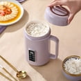 thumbnail image 1 of 1pc Electric Pot, Multi-functional Electric Health Pot, Rice Cooker, Mini Portable Kettle, Multi-function 500W Power, Ceramic Glaze Inner Pot, 12-hour Reservation, Temperature Control Protection,, 1 of 26
