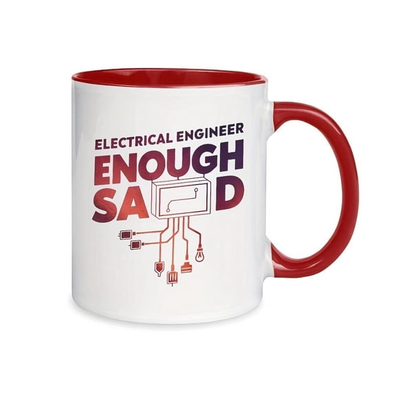 1pc Electronics Board Design Ceramic Mug 11oz 360ml Tech Themed Coffee Cup with Soldering Iron Pattern Ideal Engineers Programmers Men Women Hot Cold Beverage Cup Office Use