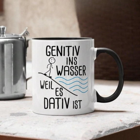 1pc English Teacher Grammar Birthday Her Him Coffee Cup Interesting Farewell Colleague A Friend 11oz Durable Mug Coffee Cup