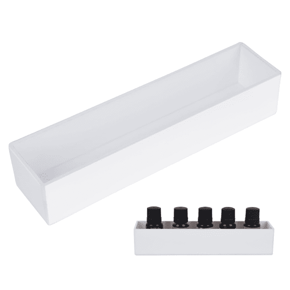 1pc Essential Oil Storage Box Carrying Shelf, Nail Polish Paint Organizer Holder Rack, Travel Display, Tattoo Ink Essential Oil Display Stand Holds Up for Table, Nail Polish Fragrance Container