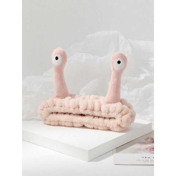 1pc Eye Detail Bath Headband, Cartoon Cute Headband