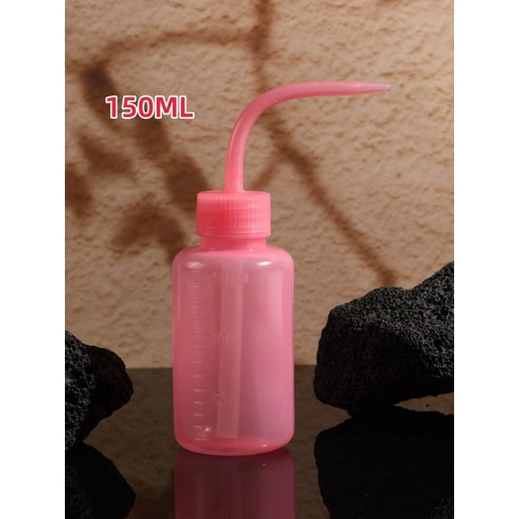 1pc Eyelash Cleaning Bottle 150ML Portability Elbow Cleaning Bottle Water Squeeze Dropper Plastic Squeeze Bottles,250ml