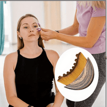 1pc Facial Dry Brush Convenient Facial and Jawline Massager, Soft Bristles for Gentle Exfoliation Handheld Skincare Tool for Facial Contour Shaping and Lymphatic Massage Brush