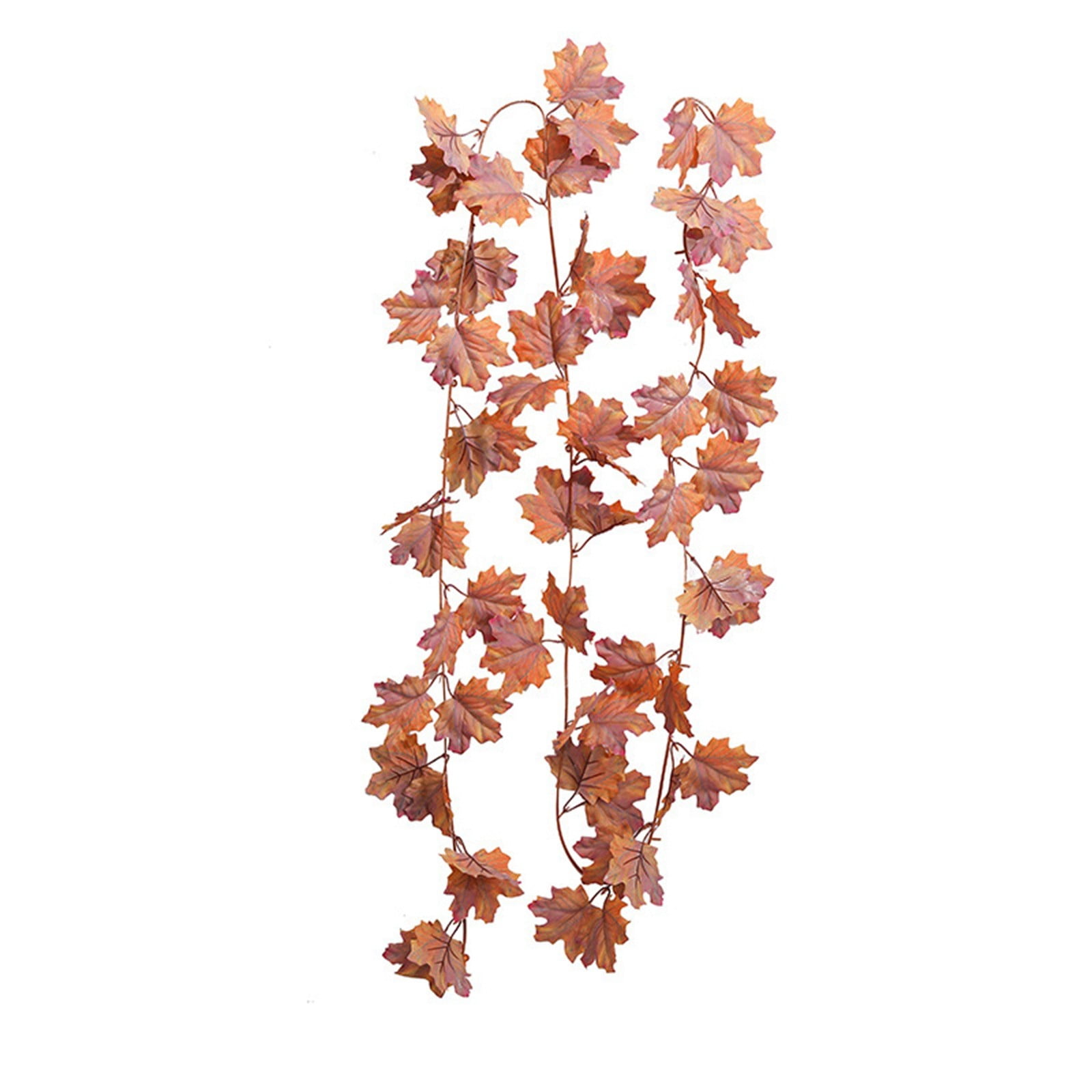 1pc Fall Simulation Maple Leaf Rattan, Halloween Thanksgiving Christmas ...