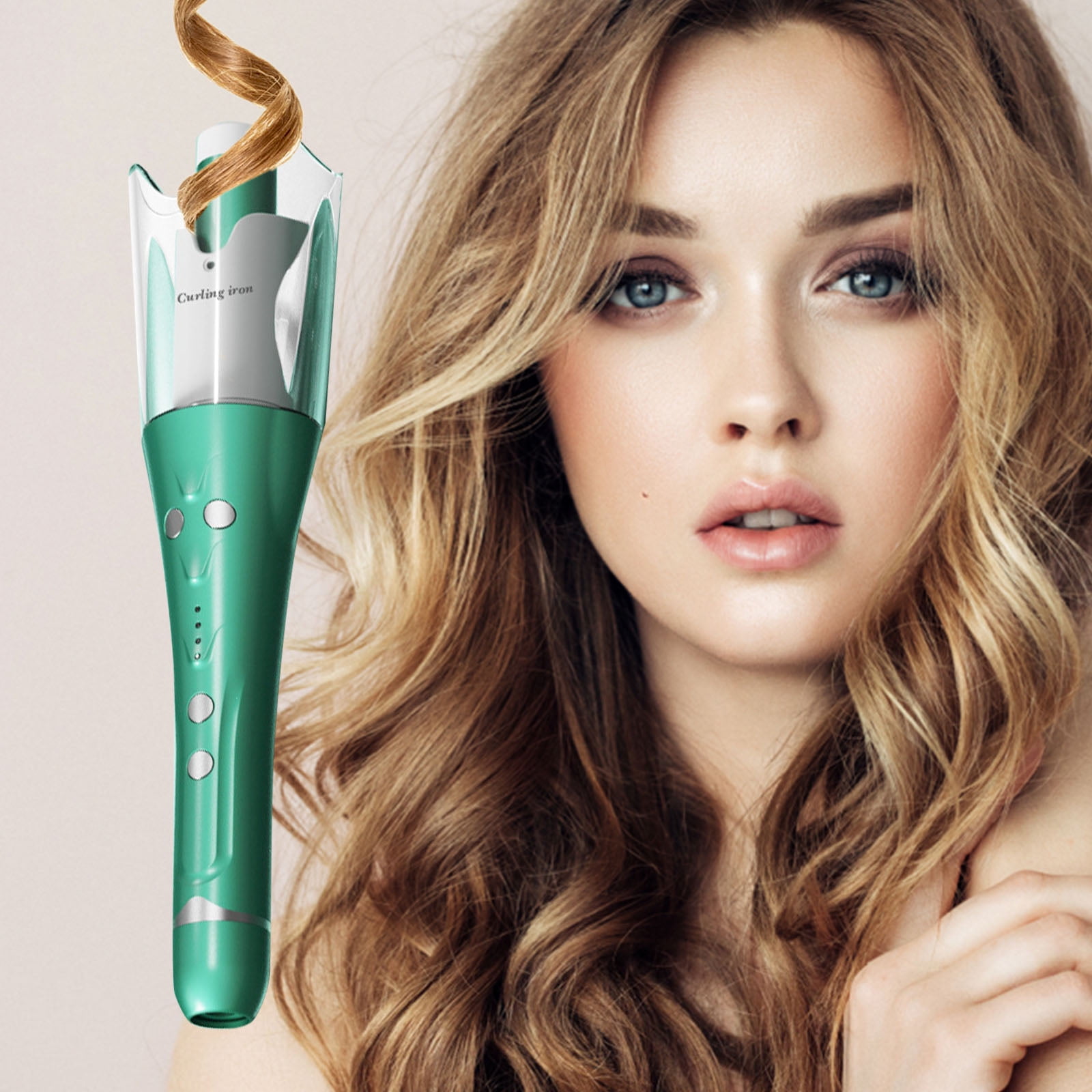 1pc Fashion Curlers Automatic Hair Curler Portable Curling Rotating