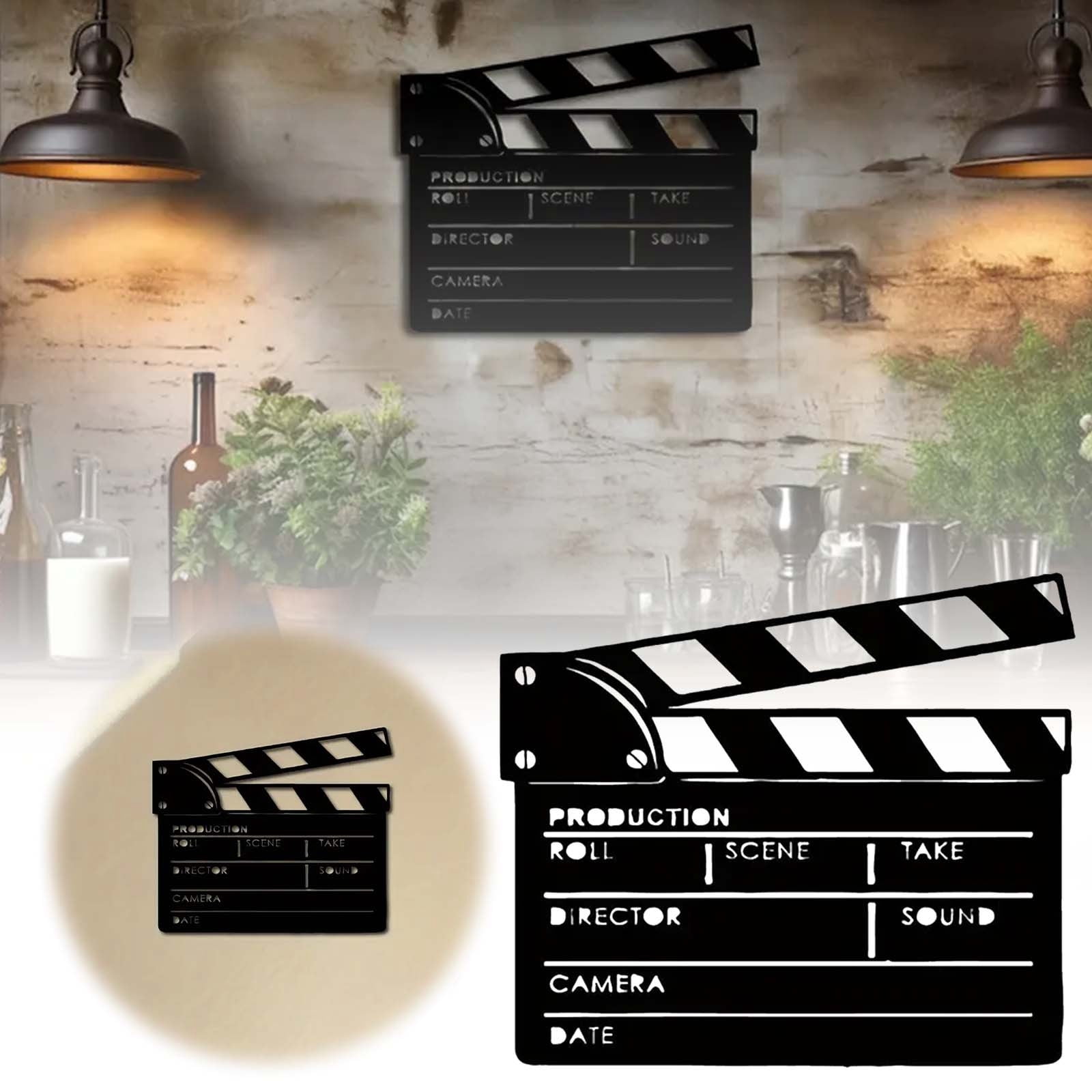 1pc Film Wall Decoration Art Elegant Wall Decoration Modern Design