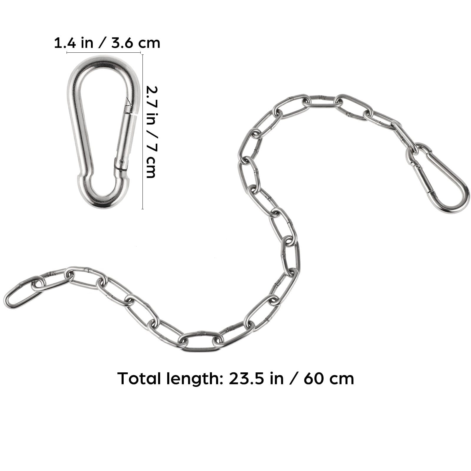 1pc Fitness Cable Machine Extension Chain for Weight Lifting, Pulldown ...