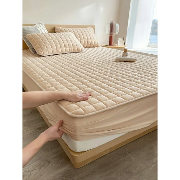 1pc Fitted Sheet, Bedding, Mattress Cover, Bed Cover, Halloween Decor, Fall Decor, Soft And Comfortable Bedding For Bedroom, Room Decor