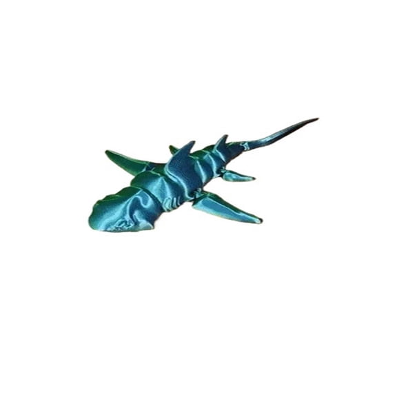 1pc | Flexible for terrifying sharks | Interactive Figurine | 3D Printed |  Gift Item