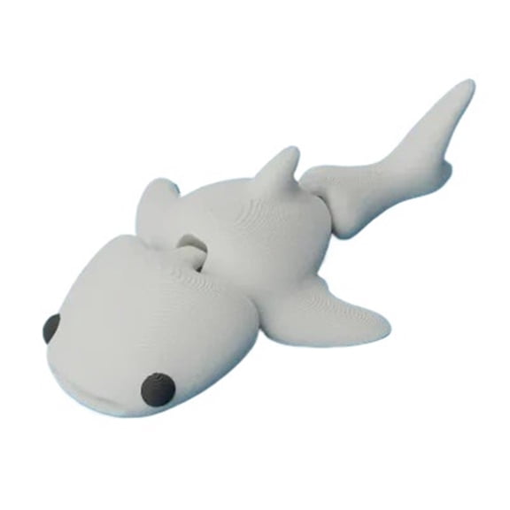 1pc | Flexible whale | Interactive Figurine | 3D Printed | Display Decoration