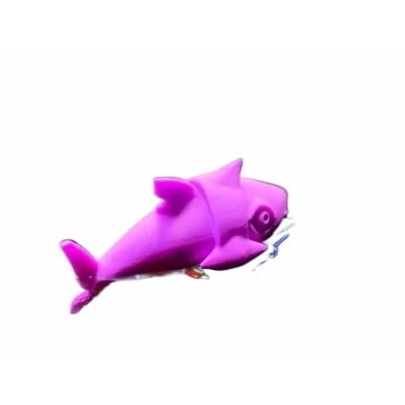 1pc | Floating in the fish tank for the little shark 3D Printed | Playroom Decor | Children Room Ornament