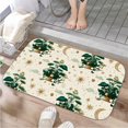 thumbnail image 1 of 1pc Floral and Fantasy Pattern Absorbent Non-Slip Bathroom Thickened Flannel Rug Decor,Soft,Quick Drying,Suitable For Indoor/outdoor Use,Bathrooms,Bedrooms,Kitchens,Terrace,Laundry Rooms,16"x24", 1 of 9
