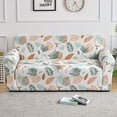thumbnail image 1 of 1pc Flower Printed Elastic Sofa Cover Antidirty Spandex Sofa Cover Furniture Protector for Bedroom Office Living Room Home Decor, 1 of 10