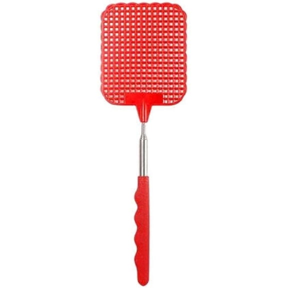 1pc Fly Swatters Extendable Fly Swatter Prevent Pest Mosquito Flies Supplies Trap Tool Tool Garden Retractable Swatter X1B1